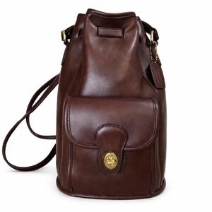 Vintage Coach Sling Top Handle leather 
Backpack 9992 - FLAWED